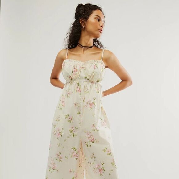 Free People x Selkie The Seashell Jumpsuit / size S - Picture 1 of 10